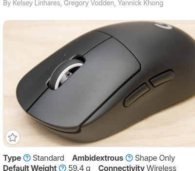 Logitech G Pro X Superlight 2 Gaming Mouse